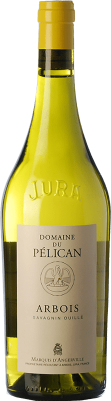 Бесплатная доставка | Белое вино Pélican старения A.O.C. Arbois Jura Франция Savagnin 75 cl