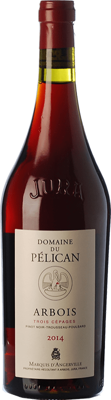 Kostenloser Versand | Rotwein Domaine du Pélican 3 Cépages Alterung A.O.C. Arbois Jura Frankreich Spätburgunder, Poulsard 75 cl