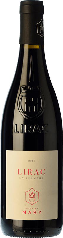Free Shipping | Red wine Maby La Fermade Young A.O.C. Lirac Rhône France Syrah, Grenache, Mourvèdre 75 cl
