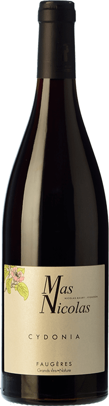 Free Shipping | Red wine Mas Nicolas Cydonia Faugères Aged I.G.P. Vin de Pays Languedoc Languedoc France Syrah, Grenache, Carignan, Mourvèdre 75 cl