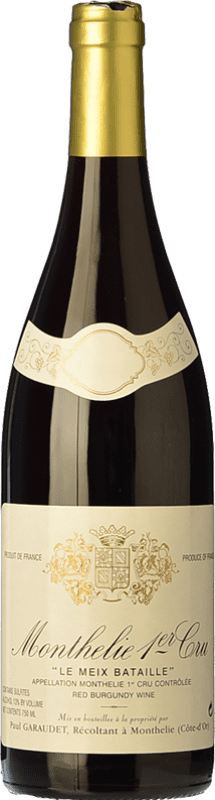 33,95 € | Красное вино Paul Garaudet Premier Cru Le Meix Bataille старения A.O.C. Monthélie Бургундия Франция Pinot Black 75 cl