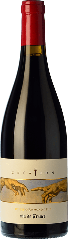 Free Shipping | Red wine Raymond Usseglio La Création Young Rhône France Grenache 75 cl