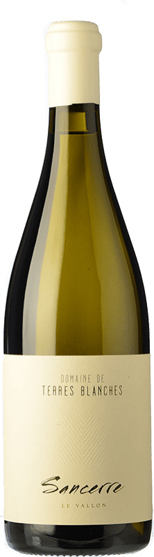 Envoi gratuit | Vin blanc Saget La Perrière Domaine de Terres Blanches Le Vallon Crianza A.O.C. Sancerre Loire France Sauvignon Blanc 75 cl