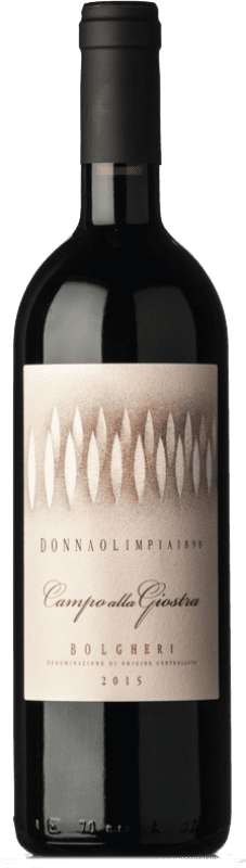 37,95 € Free Shipping | Red wine Donna Olimpia 1898 Campo alla Giostra D.O.C. Bolgheri