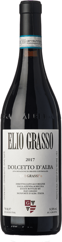 11,95 € | Red wine Elio Grasso Grassi D.O.C.G. Dolcetto d'Alba Piemonte Italy Dolcetto Bottle 75 cl