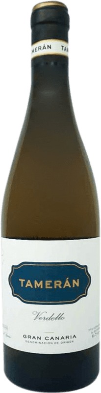 Envio grátis | Vinho branco Tamerán D.O. Gran Canaria Ilhas Canárias Espanha Verdelho 75 cl