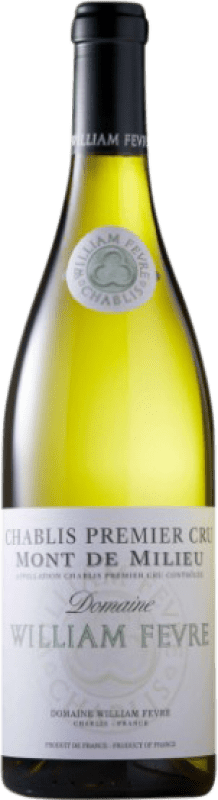 Бесплатная доставка | Белое вино William Fèvre Mont de Milieu A.O.C. Chablis Premier Cru Бургундия Франция Chardonnay 75 cl