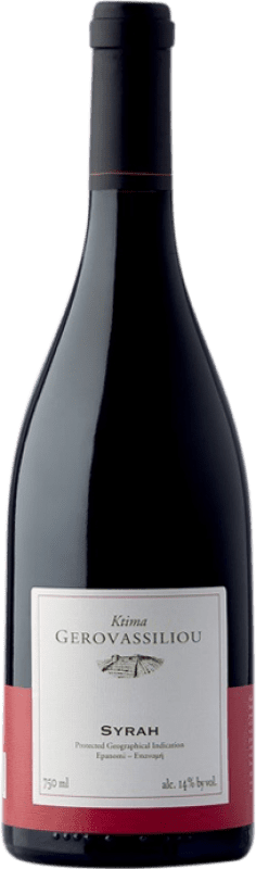 Бесплатная доставка | Красное вино Ktima Gerovassiliou P.G.I. Epanomi Tesalia Греция Syrah 75 cl