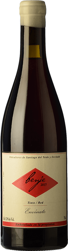 17,95 € | Red wine Envínate Benje Tinto Roble D.O. Ycoden-Daute-Isora Canary Islands Spain Listán Black, Listán Gaucho, Vijariego Black, Negramoll Bottle 75 cl
