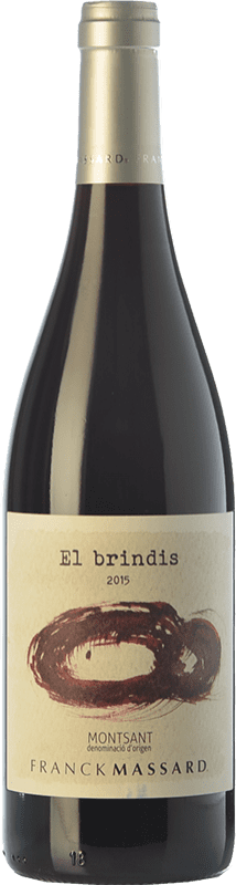 Бесплатная доставка | Красное вино Epicure Wines By Franck Massard El Brindis Дуб D.O. Montsant Каталония Испания Grenache, Carignan 75 cl