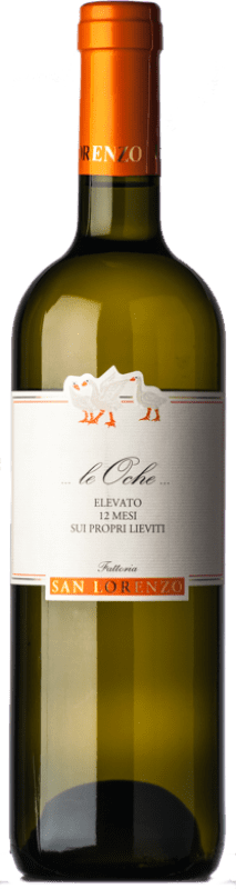 16,95 € Spedizione Gratuita | Vino bianco San Lorenzo Le Oche D.O.C. Verdicchio dei Castelli di Jesi