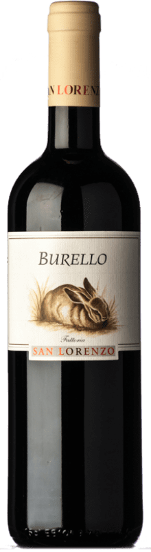 16,95 € | 红酒 San Lorenzo Burello D.O.C. Rosso Piceno 马尔凯 意大利 Sangiovese, Montepulciano 75 cl