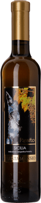 Free Shipping | Sweet Wine Fausta Mansio Passito D.O.C. Siracusa Sicily Italy Moscato — Muscat Eco — Organic Medium Bottle 50 cl
