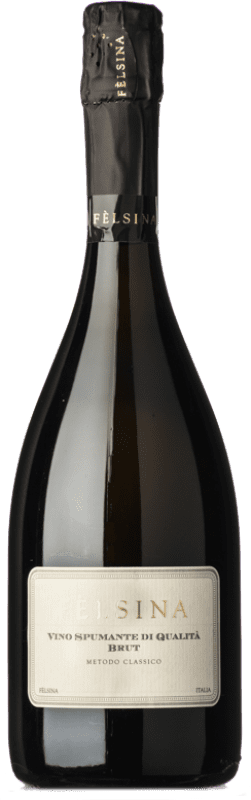 18,95 € 送料無料 | 白スパークリングワイン Fèlsina Metodo Classico Brut I.G.T. Toscana