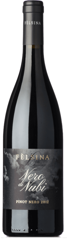28,95 € Free Shipping | Red wine Fèlsina Nero di Nubi I.G.T. Toscana Tuscany Italy Pinot Black Bottle 75 cl
