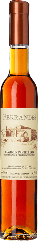 41,95 € 送料無料 | 甘口ワイン Ferrandes Decennale D.O.C. Passito di Pantelleria ハーフボトル 37 cl