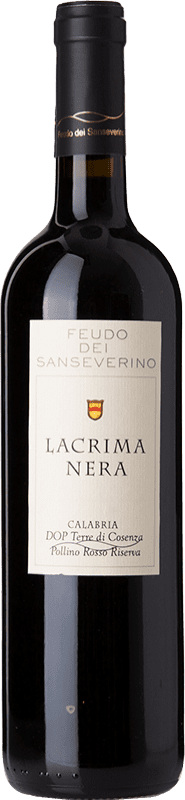 Free Shipping | Red wine Feudo dei Sanseverino Nera I.G.T. Calabria Calabria Italy Lacrima 75 cl