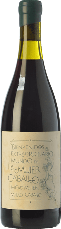 31,95 € Free Shipping | Red wine Fil'Oxera La Mujer Caballo Verde Roble D.O. Valencia Valencian Community Spain Bottle 75 cl