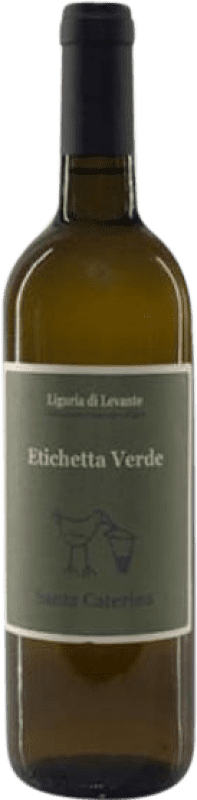 Spedizione Gratuita | Vino bianco Santa Caterina Etichetta Verde I.G.T. Liguria di Levante Liguria Italia Vermentino 75 cl