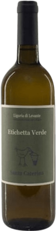 Free Shipping | White wine Santa Caterina Etichetta Verde I.G.T. Liguria di Levante Liguria Italy Vermentino 75 cl