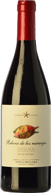 Envoi gratuit | Vin rouge Míllara Ribera de los Naranjos Chêne Espagne Tempranillo, Grenache, Mencía 75 cl