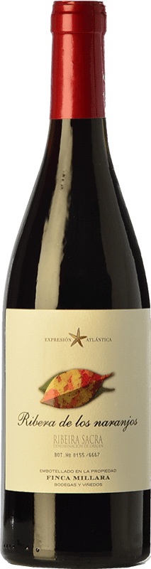 24,95 € Free Shipping | Red wine Míllara Ribera de los Naranjos Roble Spain Tempranillo, Grenache, Mencía Bottle 75 cl