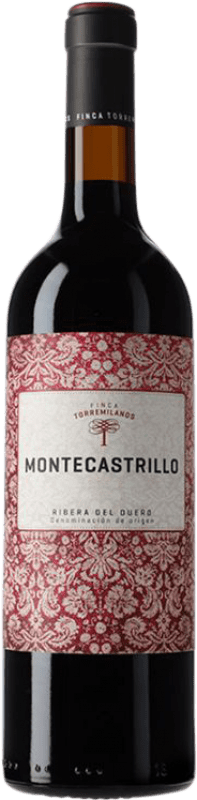 6,95 € | Red wine Finca Torremilanos Montecastrillo Oak D.O. Ribera del Duero Castilla y León Spain Tempranillo Bottle 75 cl
