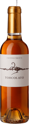 Kostenloser Versand | Süßer Wein Firmino Miotti Torcolato D.O.C. Breganze Venetien Italien Vespaiola Halbe Flasche 37 cl