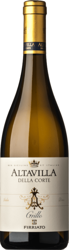 Free Shipping | White wine Firriato Altavilla della Corte D.O.C. Sicilia Sicily Italy Grillo 75 cl