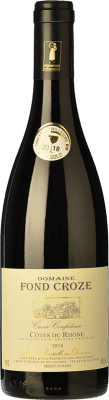 Fond Croze Cuvée Confidence Rouge Côtes du Rhône オーク 75 cl