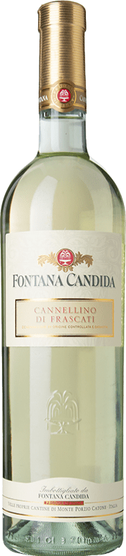 Бесплатная доставка | Сладкое вино Fontana Candida D.O.C.G. Cannellino di Frascati Лацио Италия Trebbiano Toscano, Белая Мальвазия, Malvasia del Lazio 75 cl