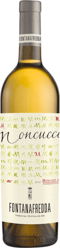 Бесплатная доставка | Сладкое вино Fontanafredda Moncucco D.O.C.G. Moscato d'Asti Пьемонте Италия Muscat White 75 cl