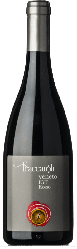 Envoi gratuit | Vin rouge Fraccaroli Rosso I.G.T. Veneto Vénétie Italie Bacca Rouge 75 cl