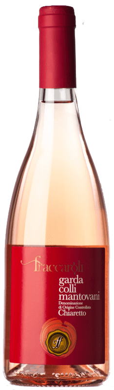 Kostenloser Versand | Rosé-Wein Fraccaroli Colli Mantovani Chiaretto Jung D.O.C. Garda Lombardei Italien Merlot, Cabernet Sauvignon, Rondinella 75 cl