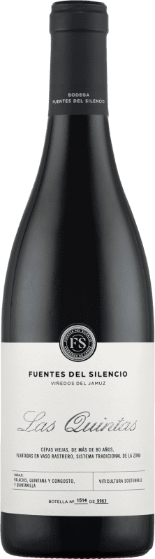 Free Shipping | Red wine Fuentes del Silencio Las Quintas Aged I.G.P. Vino de la Tierra de Castilla y León Castilla y León Spain Mencía, Grenache Tintorera, Palomino Fino 75 cl