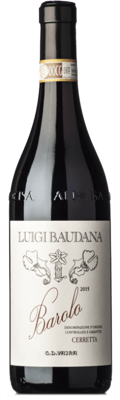 126,95 € 免费送货 | 红酒 G.D. Vajra Luigi Baudana Cerretta D.O.C.G. Barolo