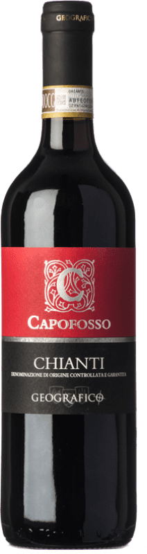 免费送货 | 红酒 Geografico Capofosso D.O.C.G. Chianti 托斯卡纳 意大利 Sangiovese, Canaiolo 75 cl