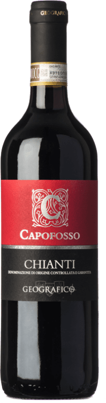 10,95 € | Vino rosso Geografico Capofosso D.O.C.G. Chianti Toscana Italia Sangiovese, Canaiolo 75 cl