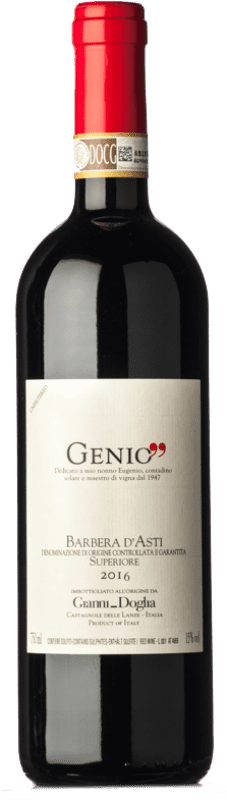 18,95 € | 赤ワイン Gianni Doglia Genio Superiore D.O.C. Barbera d'Asti ピエモンテ イタリア Barbera 75 cl