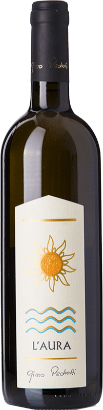 Free Shipping | White wine Gino Pedrotti L'Aura D.O.C. Trentino Trentino-Alto Adige Italy Chardonnay, Nosiola 75 cl