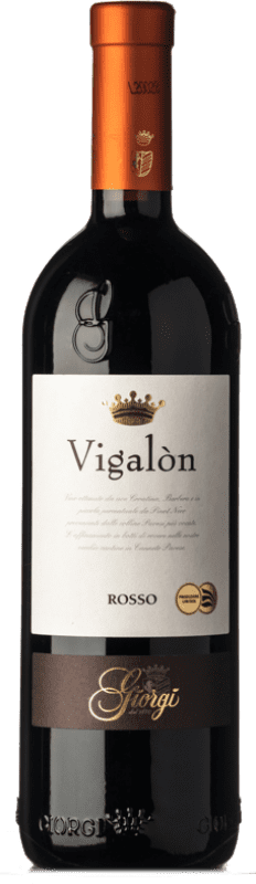 8,95 € | Rotwein Giorgi Rosso Vigalon I.G.T. Provincia di Pavia Lombardei Italien Barbera, Croatina, Rara 75 cl