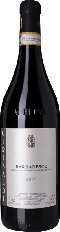 Envoi gratuit | Vin rouge Azienda Giribaldi D.O.C.G. Barbaresco Piémont Italie Nebbiolo 75 cl