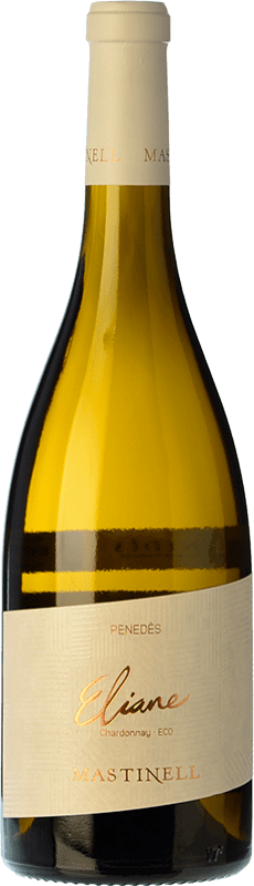 Бесплатная доставка | Белое вино MasTinell Eliane D.O. Penedès Каталония Испания Chardonnay 75 cl