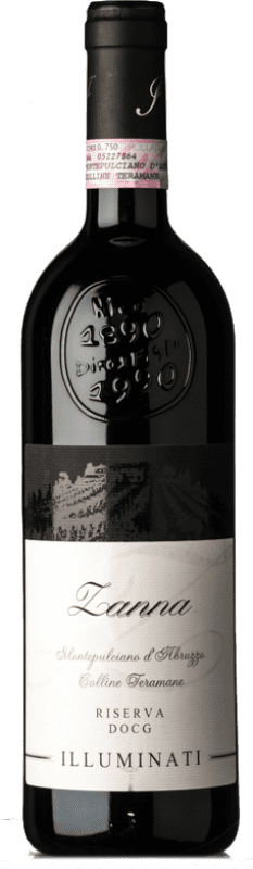 免费送货 | 红酒 Illuminati Zanna D.O.C.G. Montepulciano d'Abruzzo Colline Teramane 阿布鲁佐 意大利 Montepulciano 75 cl