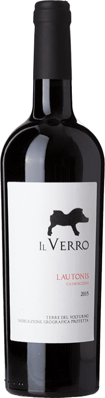 Free Shipping | Red wine Il Verro Casavecchia Lautonis I.G.T. Campania Campania Italy 75 cl