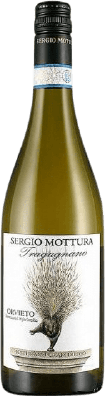 Бесплатная доставка | Белое вино Mottura Tragugnano Classico D.O.C. Orvieto Umbria Италия Procanico, Grechetto, Drupeggio, Verdello 75 cl