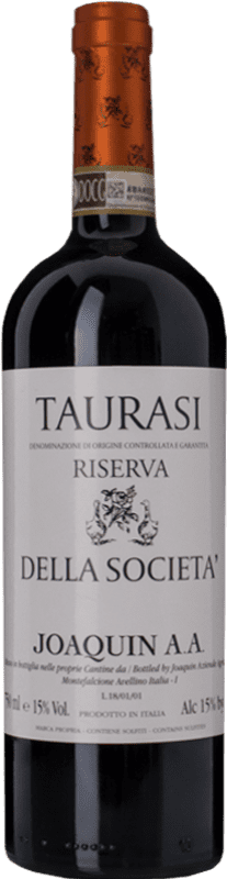 Spedizione Gratuita | Vino rosso Joaquin Riserva della Società Riserva D.O.C.G. Taurasi Campania Italia Aglianico 75 cl