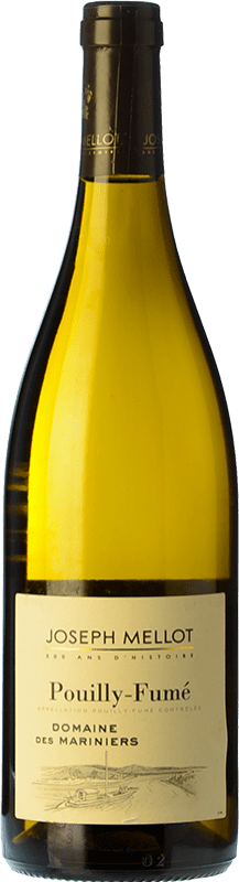 Бесплатная доставка | Белое вино Joseph Mellot Domaine des Mariniers A.O.C. Pouilly-Fumé Луара Франция Sauvignon White 75 cl