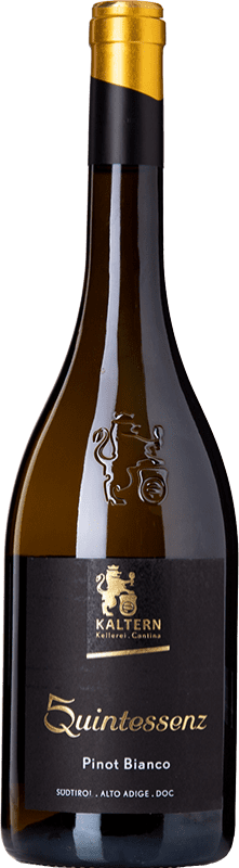 33,95 € | 白酒 Kaltern Quintessenz D.O.C. Alto Adige 特伦蒂诺 - 上阿迪杰 意大利 Pinot White 75 cl