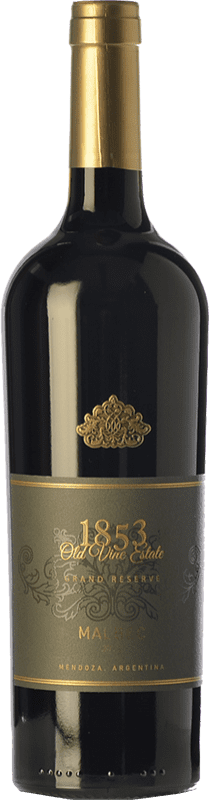 35,95 € | Red wine Kauzo 1853 Grand Reserve I.G. Valle de Uco Uco Valley Argentina Malbec Bottle 75 cl